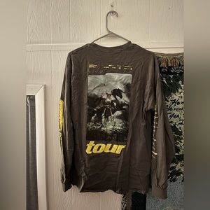 Post Malone long sleeve tour tee, 2019, Grey, Large